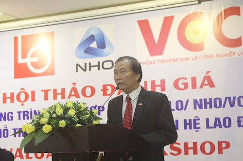 Report on outcomes of the parnership program betwen VCCI/NHO/VGCL/ILO